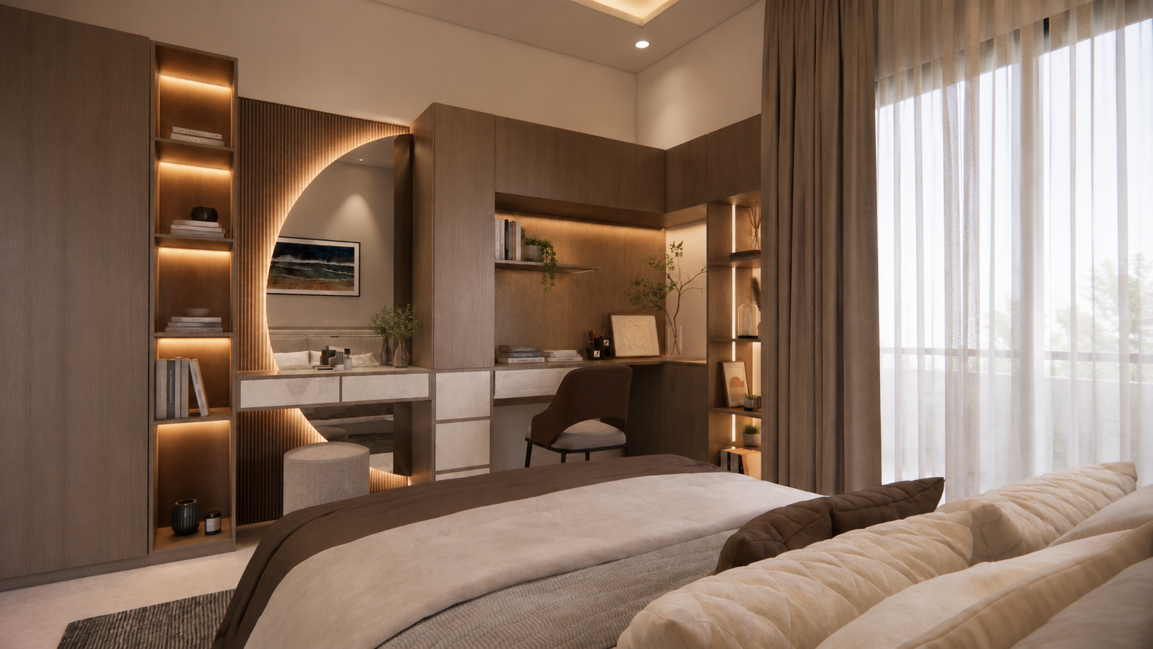 Mr. Firoz Shaikh interior design — Photo 5 by AMZ Interiors Pune